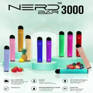 Nerd Bar Disposable 3000 Puffs