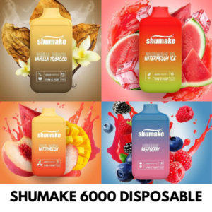 Shumake 6000 Puffs Disposable Vape uae