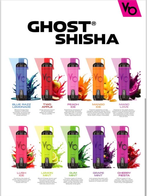 Ghost Shisha 15000 Puffs Disposable Vape in UAE